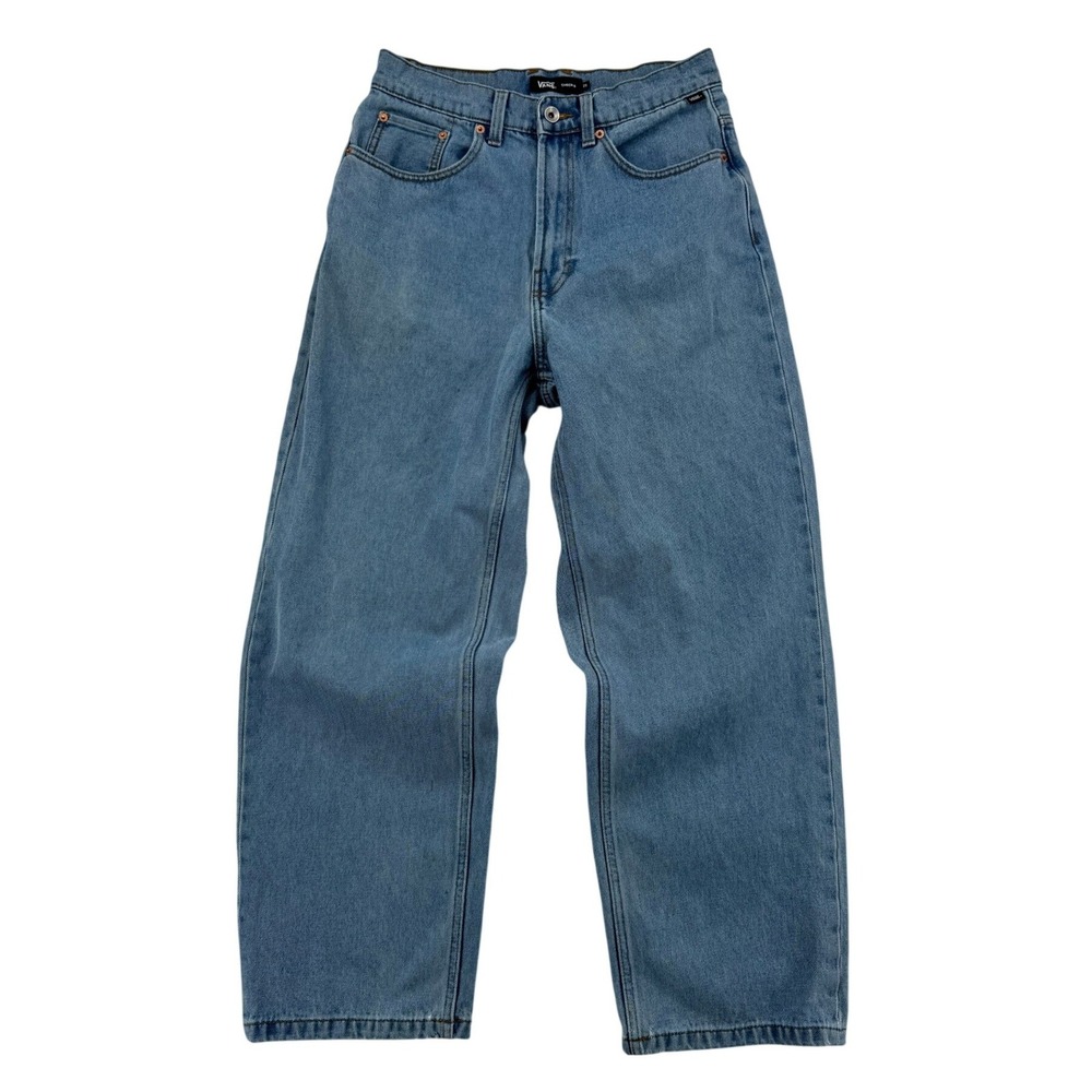 Vans Check-5 Jeans Mens 29 Blue Excellent Baggy Fit Skater Denim Pants